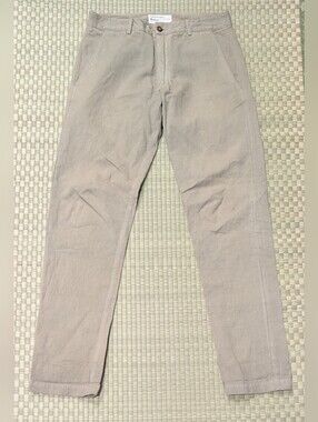Universal Works Semi-slim Fit Linen Blend Aston Pants Men's Size 28 x 31